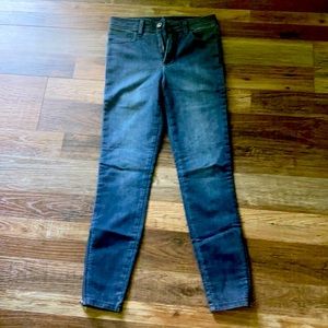 Splendid Indigo Zip Ankle Skinny Jeans 24